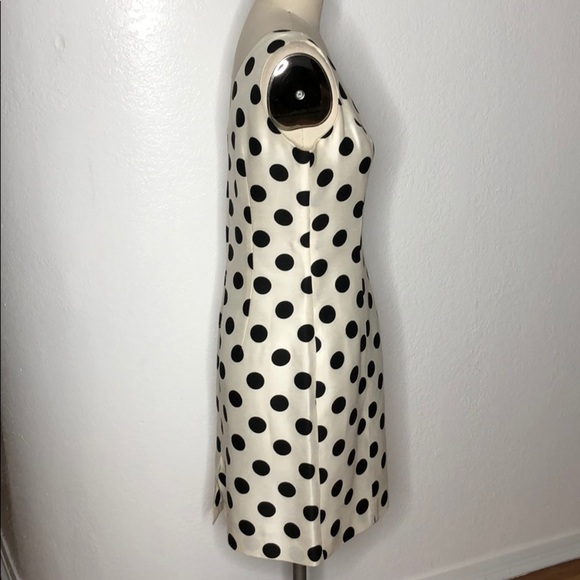 Vintage Kenar polka dot tea party mod 60s dress 8 - Picture 4 of 7